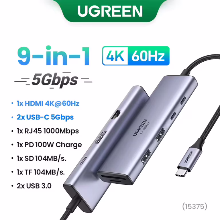 UGREEN USB-C HUB cunami a gyors és stabil bővítéshez 5