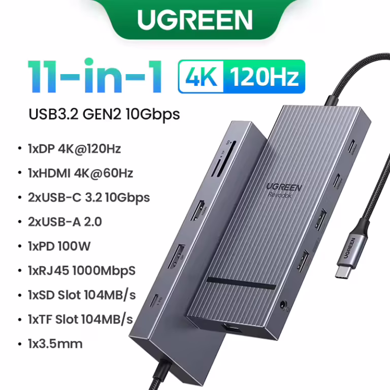 UGREEN USB-C HUB cunami a gyors és stabil bővítéshez 3