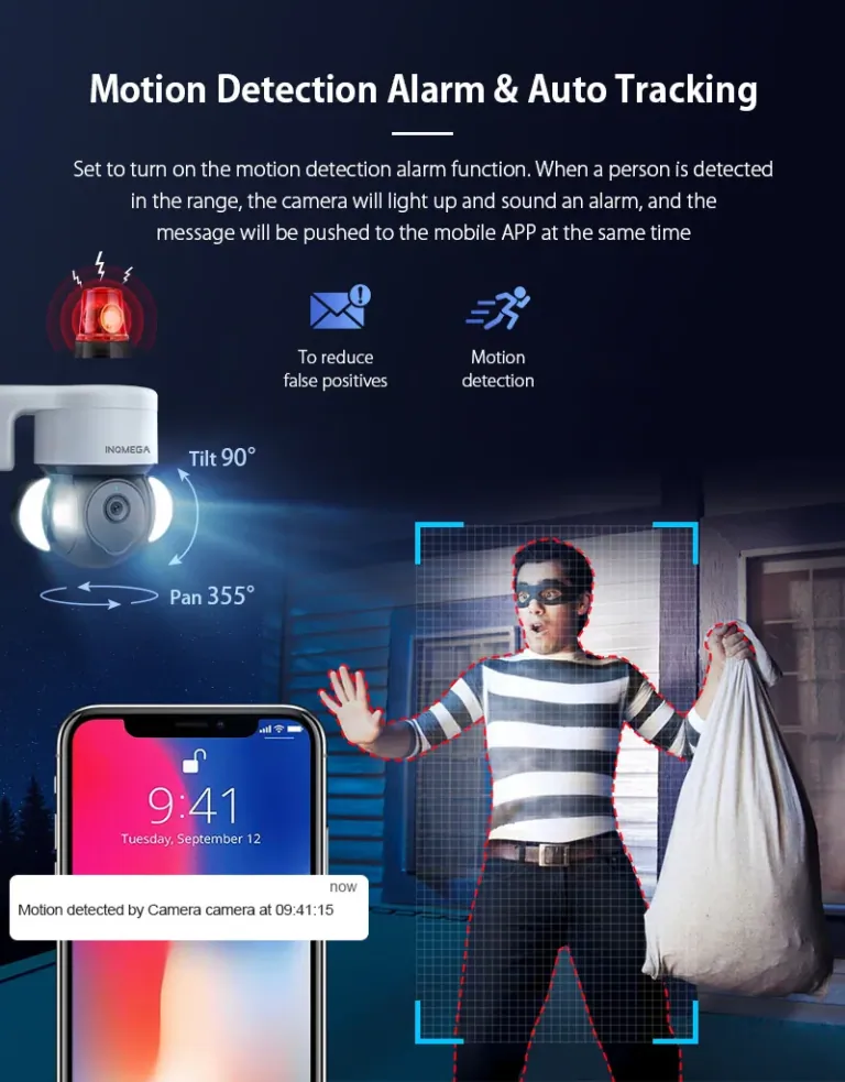 INQMEGA okos reflektoros kamera, ami tényleg figyel 8