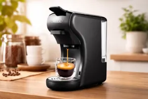 Kis helyen is elfér a HiBREW H1A kávéfőző