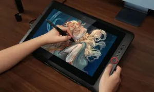 XPPen Artist 15.6 Pro V2 grafikus kijelző teszt