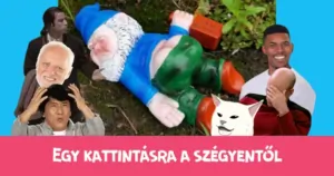 Egy katttintásra a szégyentől: a leterített kertőr