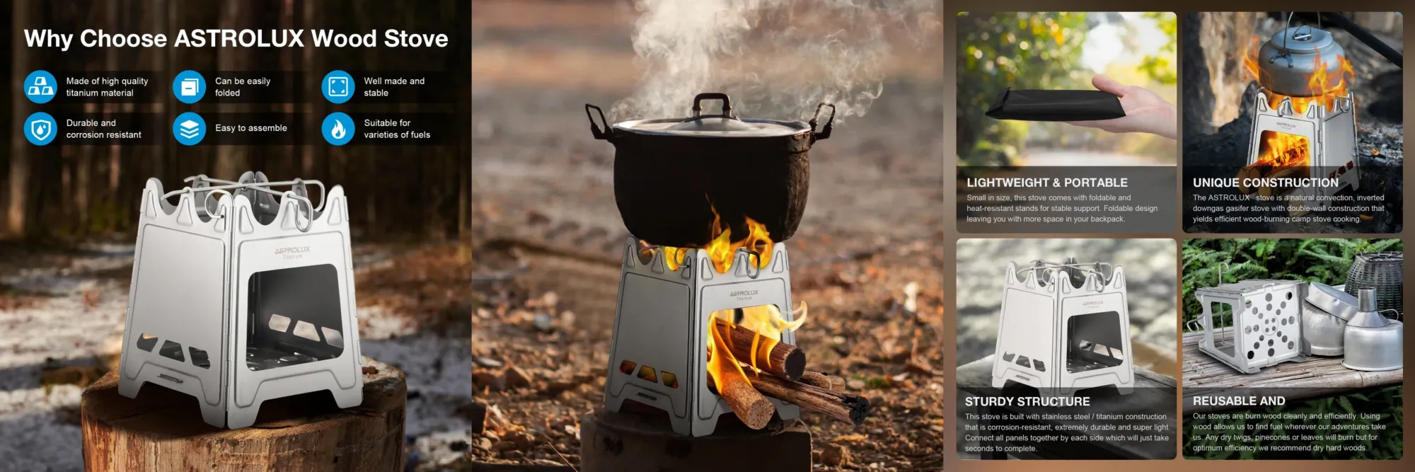 Astrolux Ti-BS1 camping stove test 14