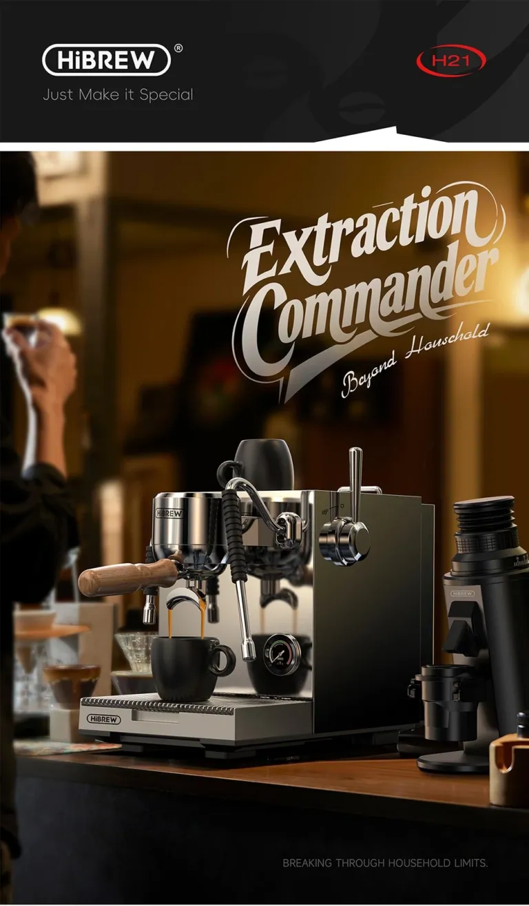 HiBREW H21 kávégép – amikor számít, mi kerül a csészébe 6