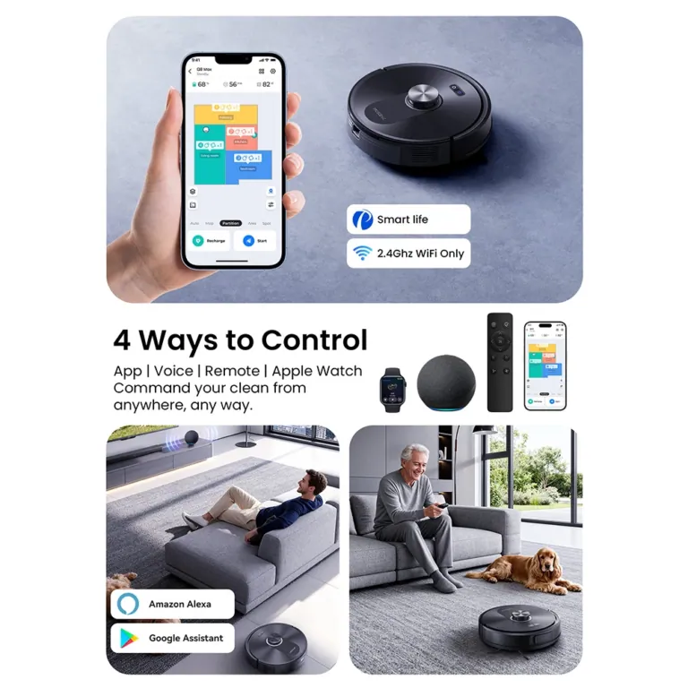 Proscenic Q10 robotporszívó: mire hazaérsz, minden csillog 10