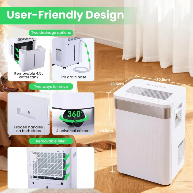 Deshumidificador BlitzHome BG-D068K: el nuevo eliminador de moho del mercado 7