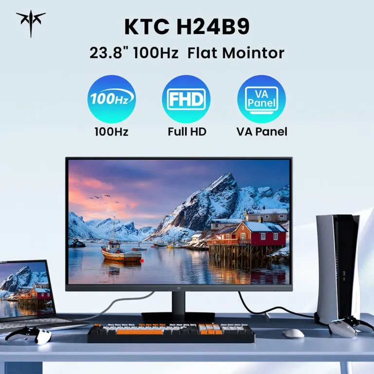 KTC H24B9 monitor: a meló és a játék is végre élvezhető 5