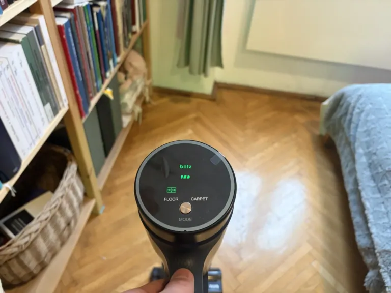 Vactidy Blitz V12 állóporszívó teszt 11