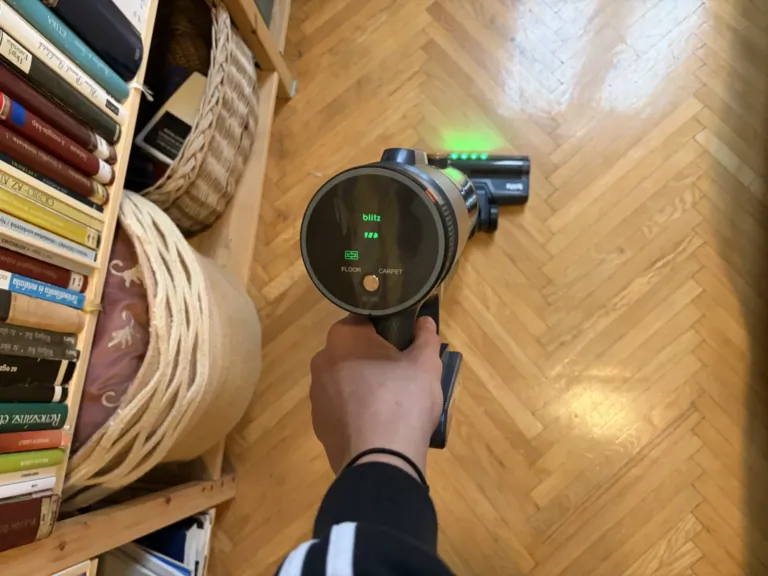 Vactidy Blitz V12 állóporszívó teszt 13