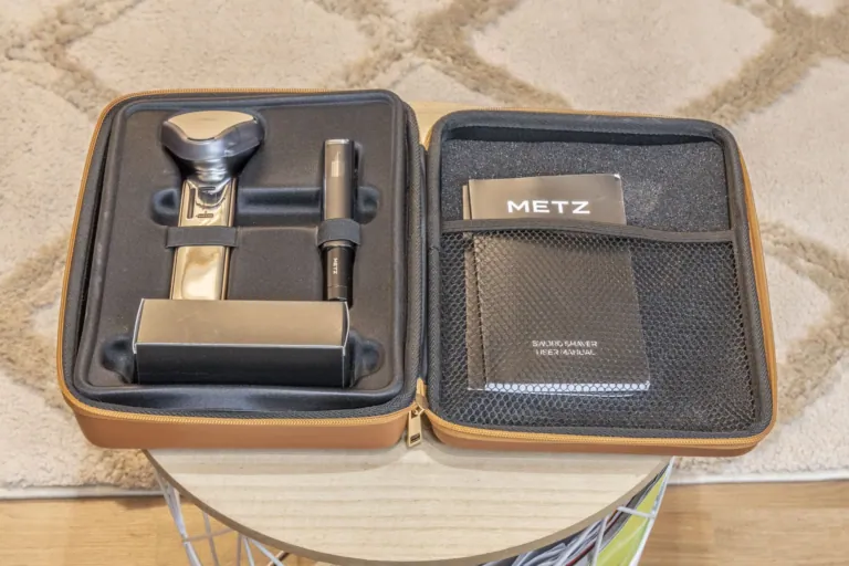 Metz Sword hordozható körkéses borotva teszt 4