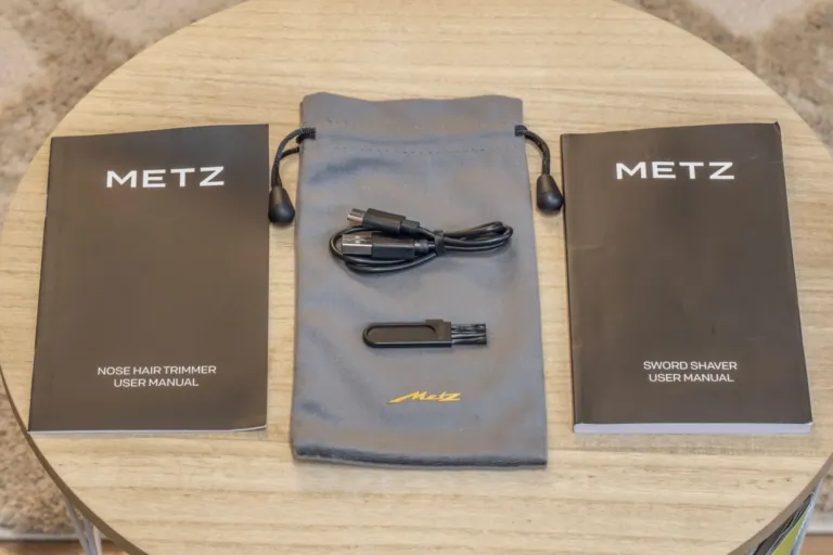 Metz Sword hordozható körkéses borotva teszt 5