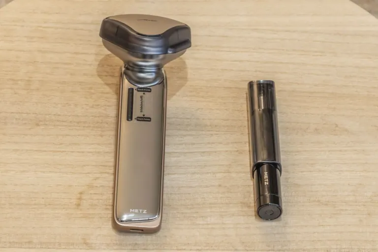 Metz Sword hordozható körkéses borotva teszt 6