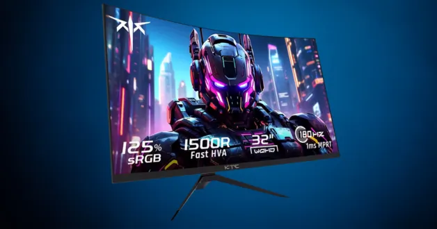 KTC H32S17F monitor – 32 col és 240 Hz, elérhető áron 1
