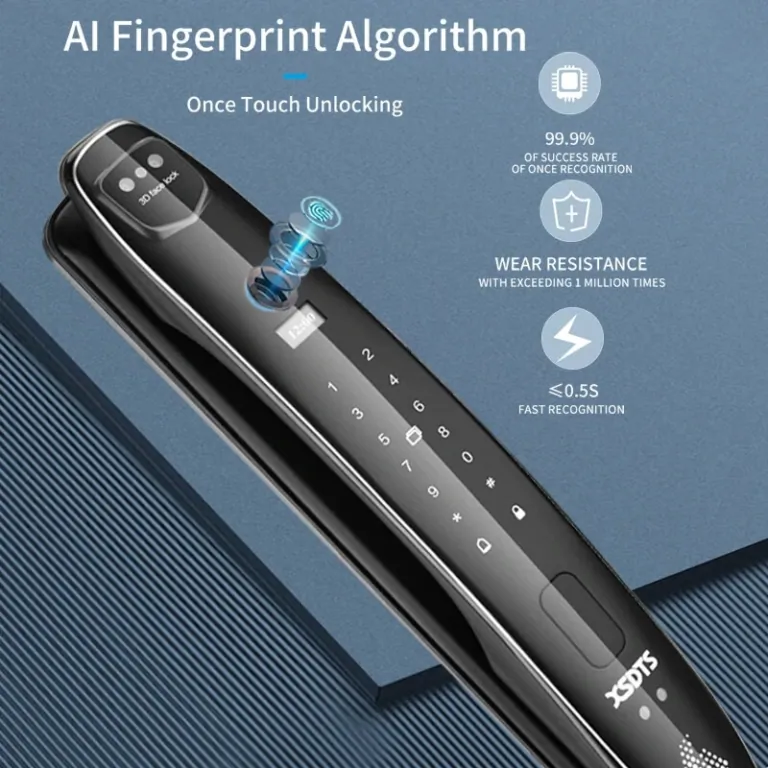 Kulcsmentes belépés kamerával? Nézd meg a CS7 okos zárat 6