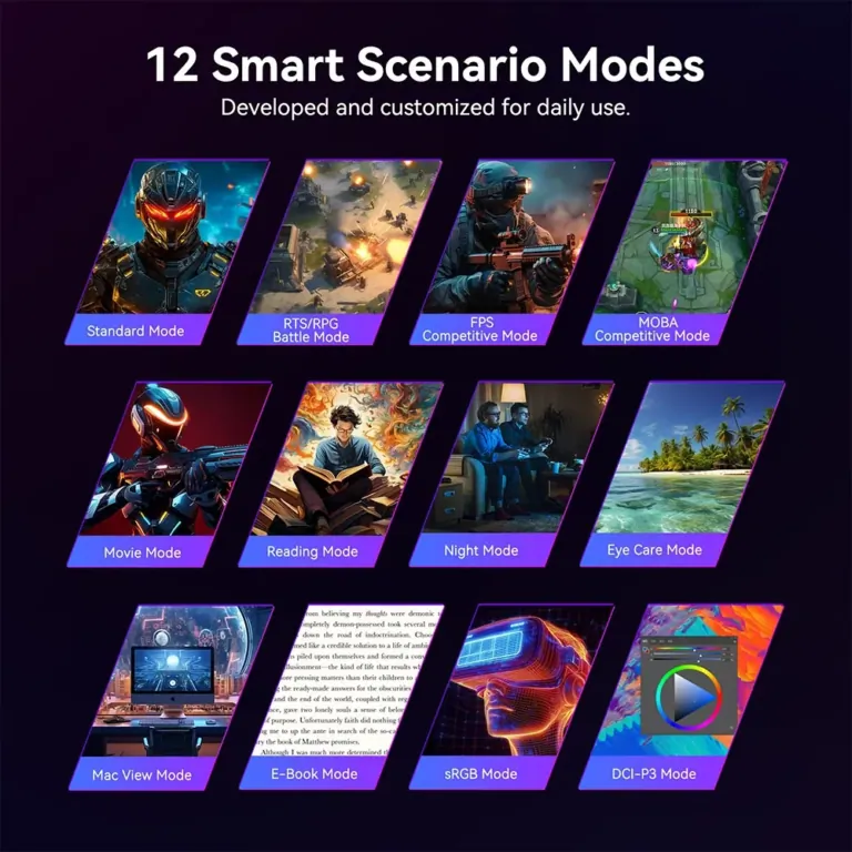 Titan Army P2712V gamer monitor teszt 15