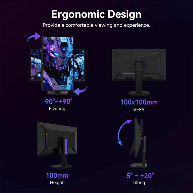 Titan Army P2712V gamer monitor teszt 17