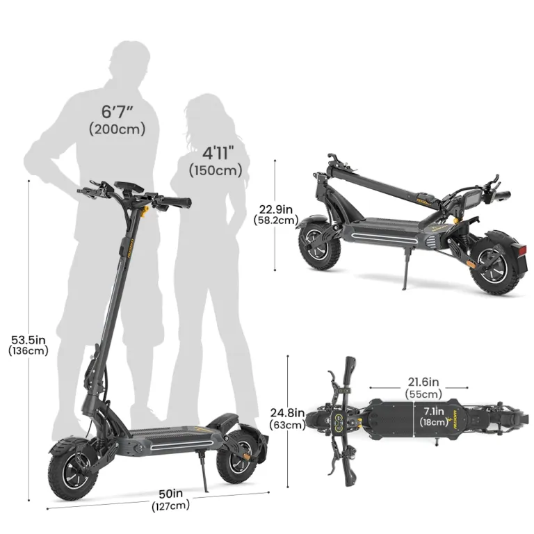 Fedezd fel a várost vagy túrázz az Ausom SR1 e-rollerrel 3
