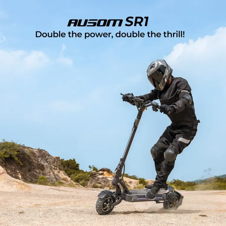 Fedezd fel a várost vagy túrázz az Ausom SR1 e-rollerrel 10