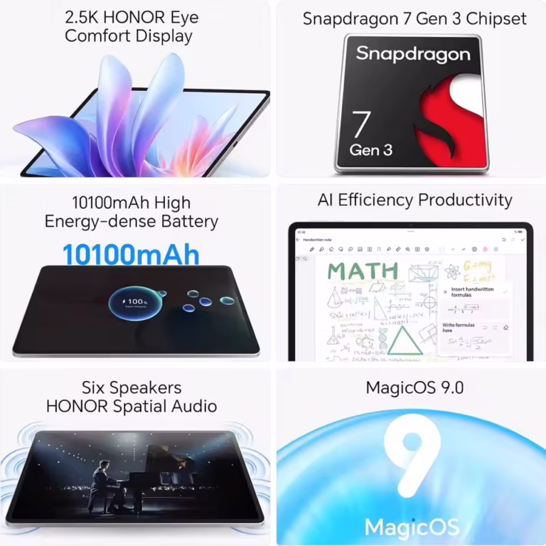 HONOR Pad 10: 120Hz-es kijelző, ami kényezteti a szemet 5