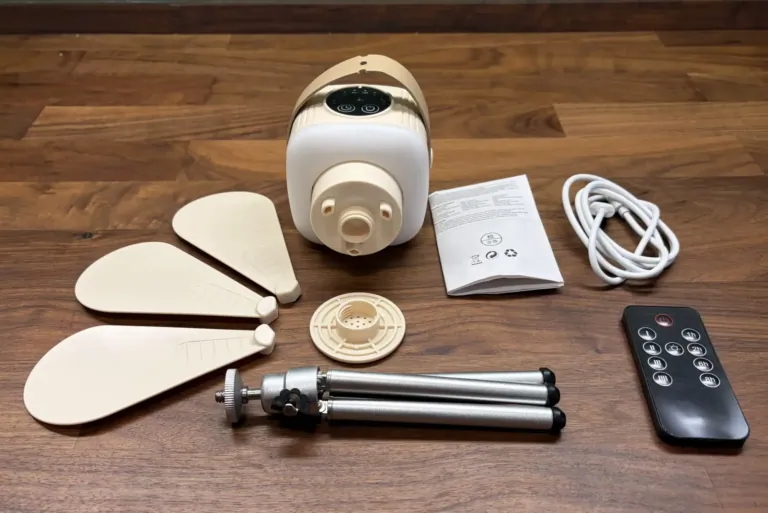 IPRee 2 az 1-ben hordozható ventilátor és lámpa teszt 6