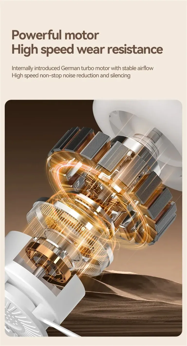 IPRee 2 az 1-ben hordozható ventilátor és lámpa teszt 15