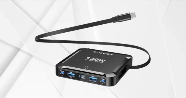 Kompakt, erős, átgondolt: az új BlitzWolf BW-S32 GaN töltő 1