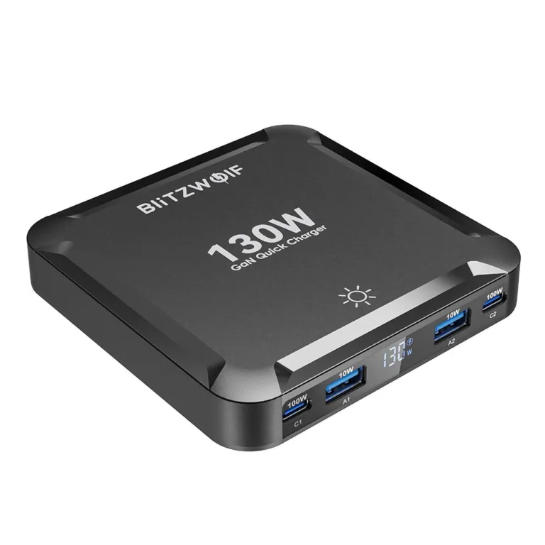 Kompakt, erős, átgondolt: az új BlitzWolf BW-S32 GaN töltő 4