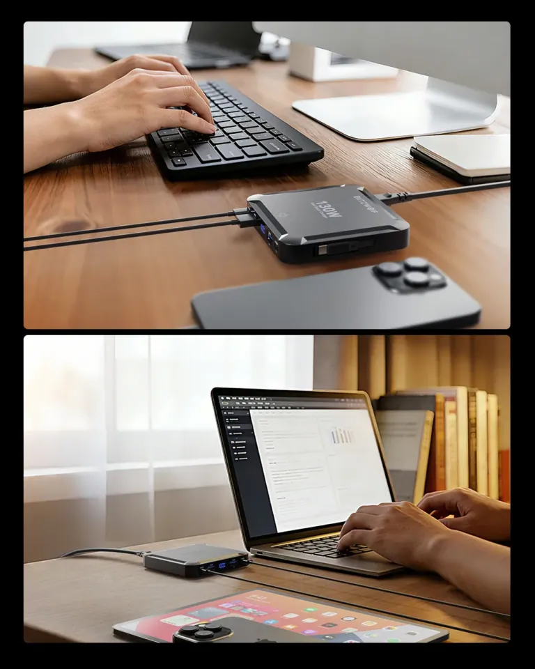 Kompakt, erős, átgondolt: az új BlitzWolf BW-S32 GaN töltő 13