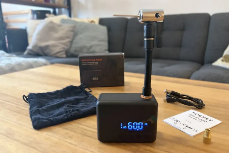 Test de la mini-pompe électrique LAOTIE Z11 4