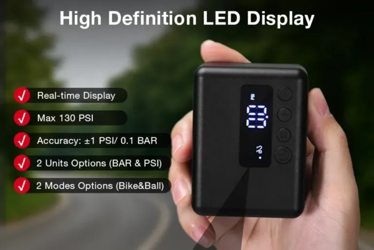 Test de la mini-pompe électrique LAOTIE Z11 13