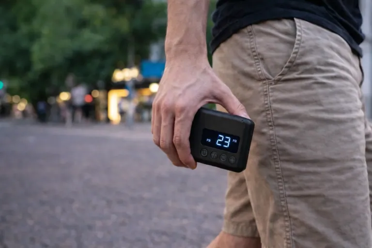 Test de la mini-pompe électrique LAOTIE Z11 17