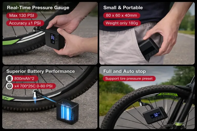 Test de la mini-pompe électrique LAOTIE Z11 18