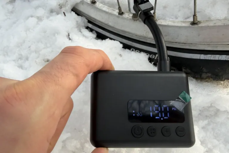 Test de la mini-pompe électrique LAOTIE Z11 23