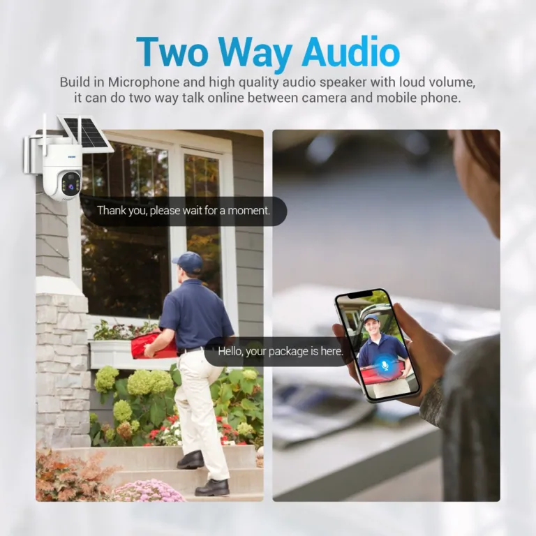 Caméra fonctionnant même en l'absence de Wi-Fi – ESCAM QFS71 7