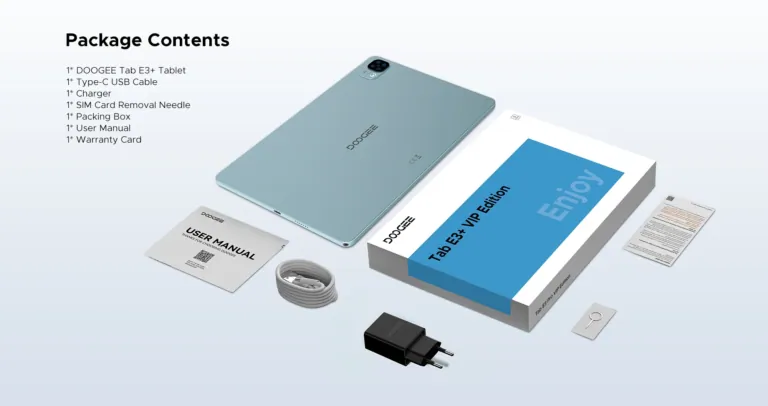 DOOGEE Tab E3+ – Nagy kijelző, nagy memória, kis ár 29