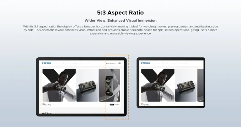 DOOGEE Tab E3+ – Nagy kijelző, nagy memória, kis ár 26