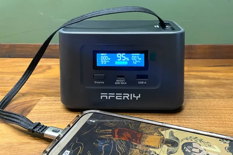 AFERIY Nano100 power station teszt