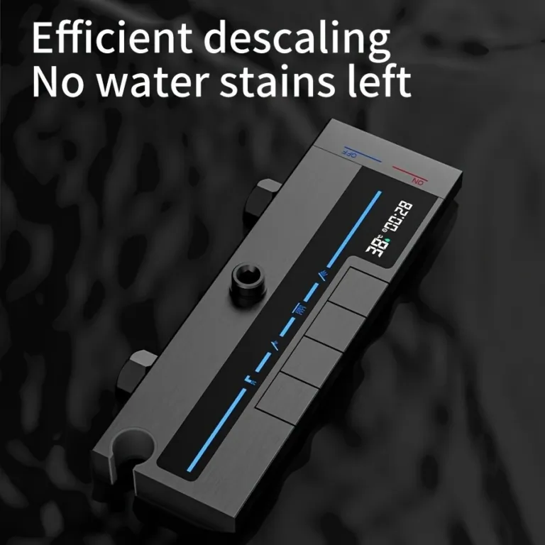 Modern fürdőszoba egy lépésben: digitális kijelzős zuhany 7