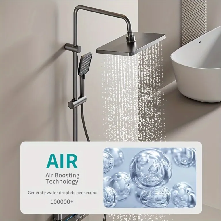 Modern fürdőszoba egy lépésben: digitális kijelzős zuhany 9