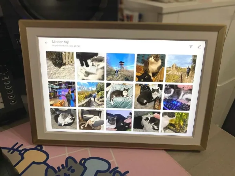 Arzopa D14 digitális képkeret teszt 13