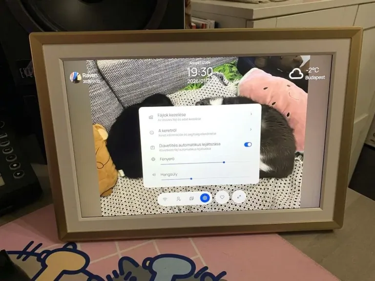 Arzopa D14 digitális képkeret teszt 14