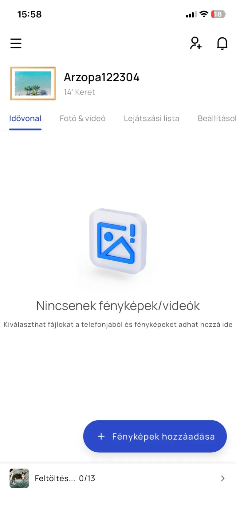 Arzopa D14 digitális képkeret teszt 15