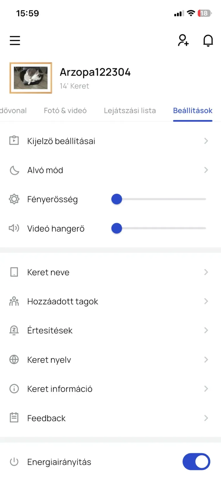 Arzopa D14 digitális képkeret teszt 21