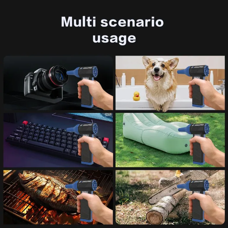 DRILLPRO P30: légfúvó és akár porszívó is egyben 10