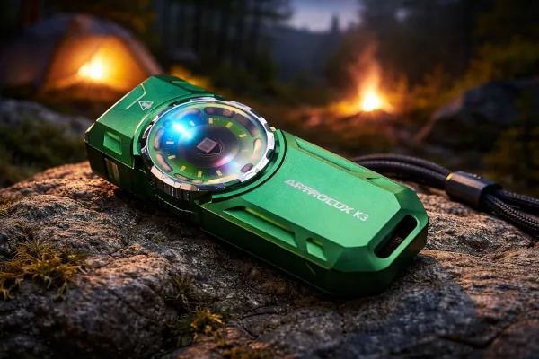 Astrolux K3 zseblámpa: RGB-s fényágyú a sötét ellen 1