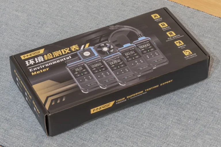 FNIRSI FDM-02 zajszintmérő teszt 2