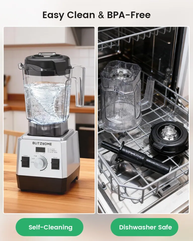 A BlitzHome BH-207C turmixgép zúz, darál és hódít 8