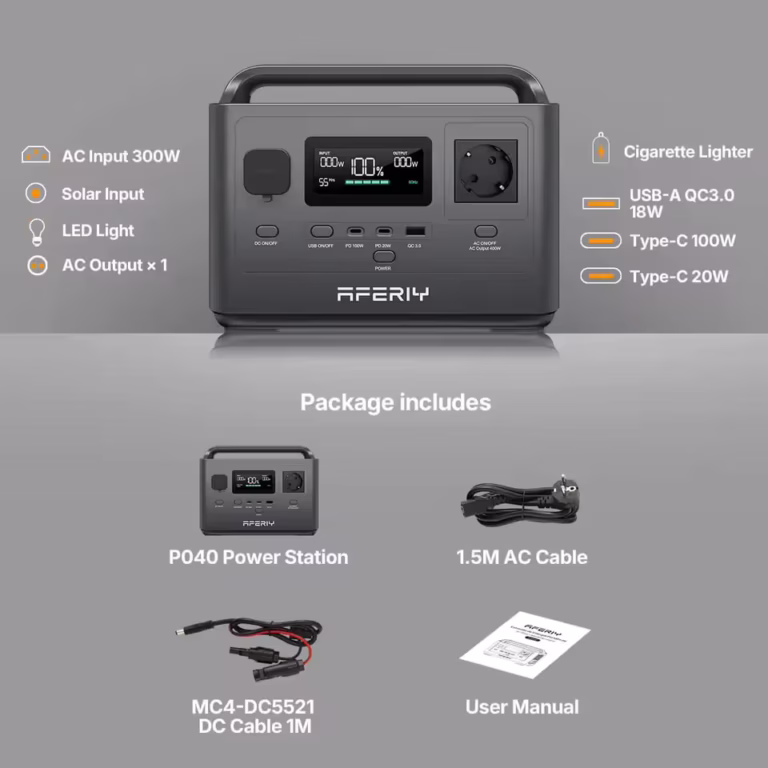 Aferiy AF-P040 power station: a kalandjaid új üzemanyaga 7