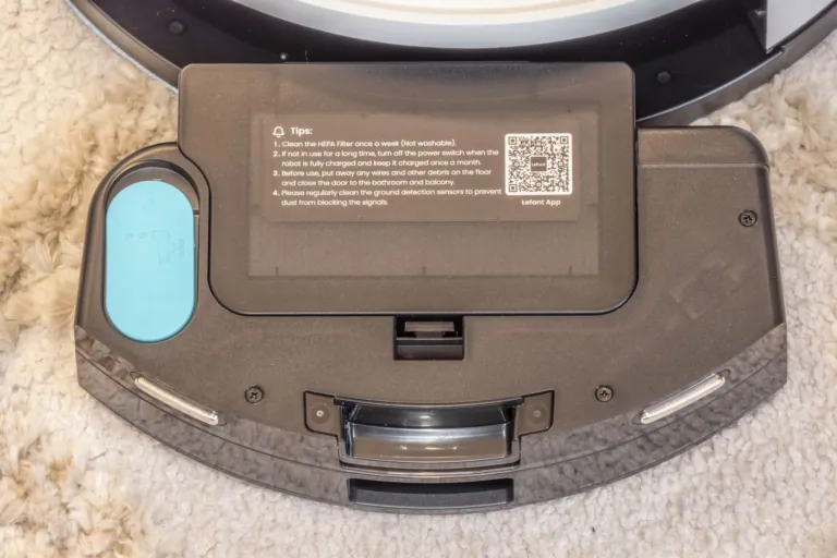 Lefant M2L Plus önürítős robotporszívó teszt 11