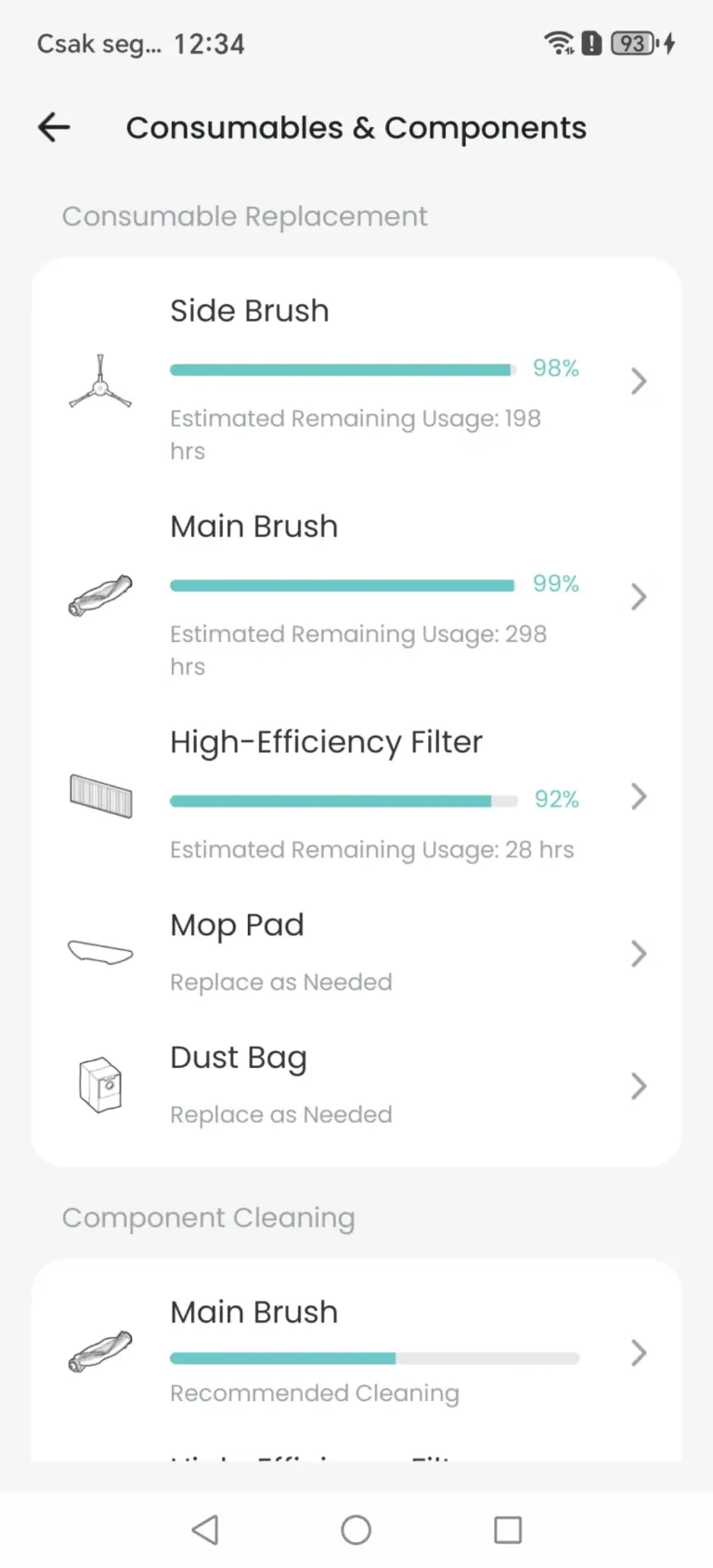Lefant M2L Plus önürítős robotporszívó teszt 30
